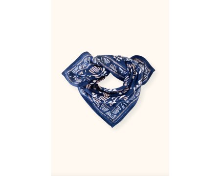Small foulard Manika Tresse Graphite