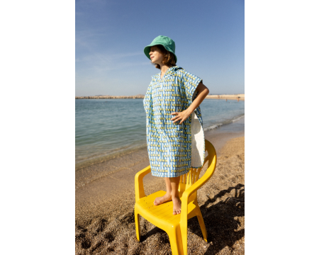 Poncho Capri Popcorn Ocean APACHES