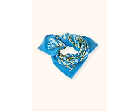 Small foulard Manika Popcorn Ocean APACHES