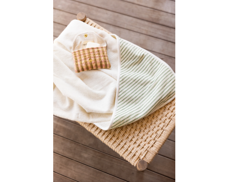 Cape de bain Cafi Khadi Sauge APACHES