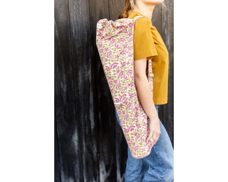 Sac de tapis de yoga Padmini Champêtre Aubergine APACHES