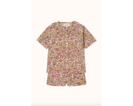 Set de pyjama Muna Champêtre Aubergine APACHES