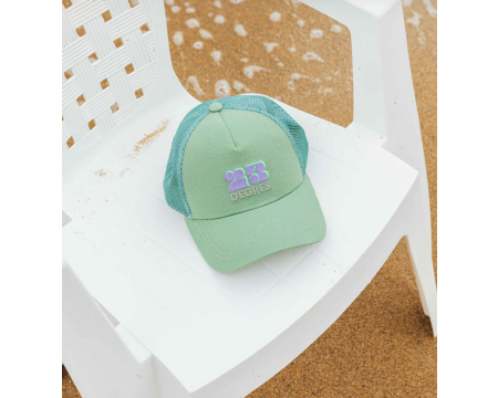 Casquette adulte Sunshine Vert céladon 23 DEGRES