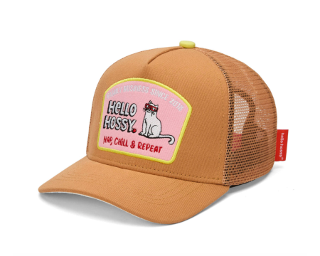 Casquette Crew Brown HELLO HOSSY