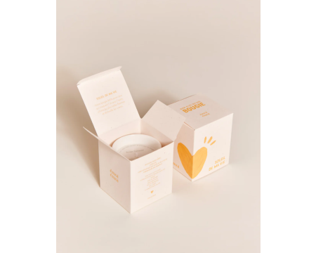 Bougie tasse Soleil de ma vie - jaune