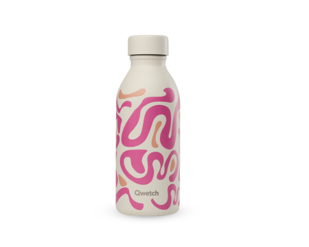 Bouteille isotherme Icon Waves Sable 500 ml QWETCH