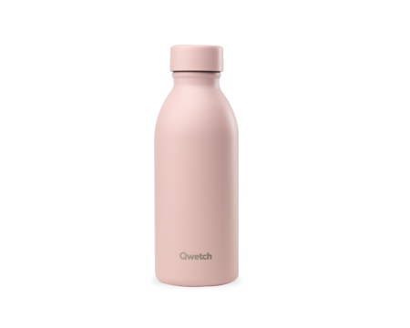 Bouteille isotherme Icon Pastel Rose 500 ml QWETCH