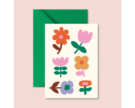 Carte postale Fleurs MA PETITE VIE