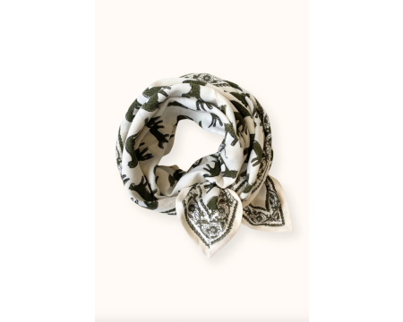 Big foulard Latika Bengale Eucalyptus APACHES