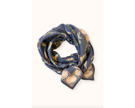 Big foulard Latika Cerisier Orage APACHES