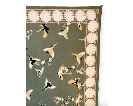 Small foulard Manika Cerisier Eucalyptus APACHES