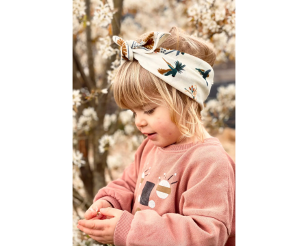Small foulard Manika Cerisier Fleur de vanille APACHES
