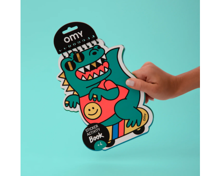 Carnet d'activités stickers DINOS OMY 