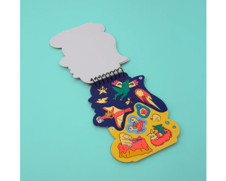 Carnet d'activités stickers DINOS OMY 