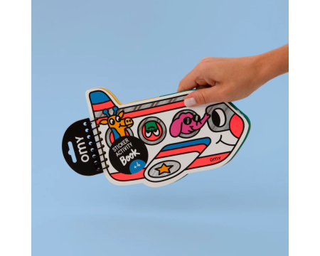 Carnet d'activités stickers VROOM OMY 