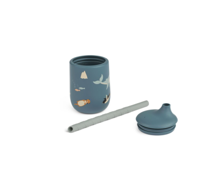 Sippy Cup Artic Sea/Ocean View LIEWOOD