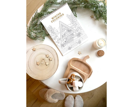 Livre de coloriage Hiver ALL THE WAYS TO SAY