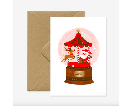Carte Boule de neige ALL THE WAYS TO SAY