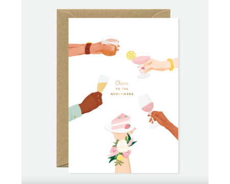 Carte mariage Vive les jeunes mariés ALL THE WAYS TO SAY