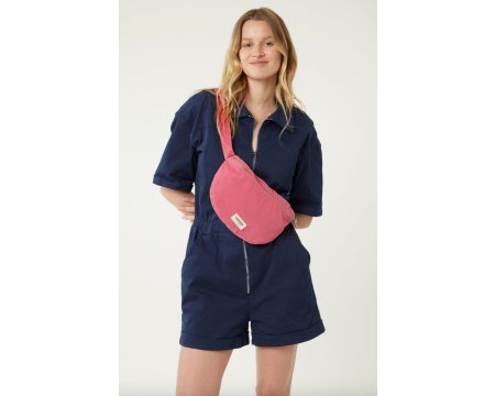 Sac banane Custine sergé de coton Melrose Pink
