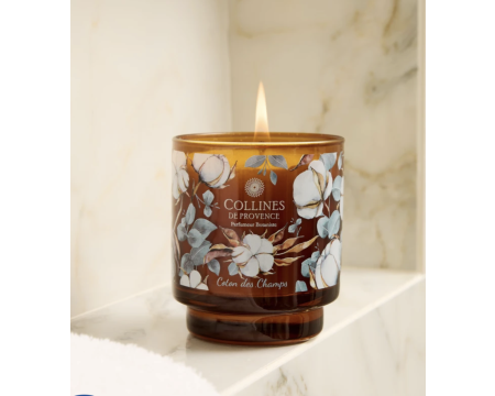 Bougie parfumée Coton des Champs 220g