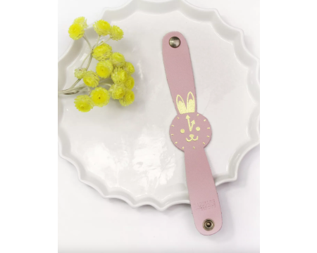 Montre en cuir lapin - poetry
