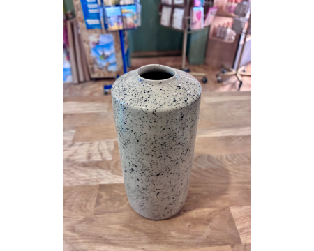 Vase col motifs mouchetés - 1100 degrés - fait main à Marcq-en-Baroeul