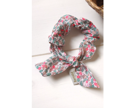 Chouchou liberty blossom Nina BARNABE AIME LE CAFE