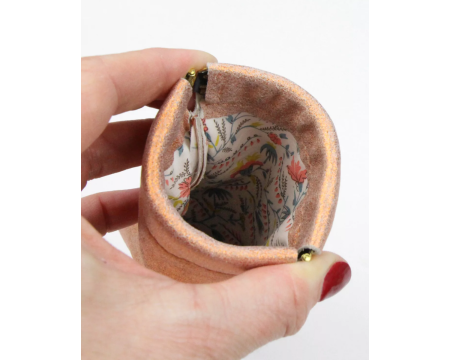 Etui à lunettes Cuivre BARNABE AIME LE CAFE