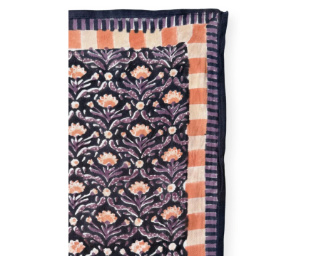 Big foulard Latika Cactus Navy APACHES