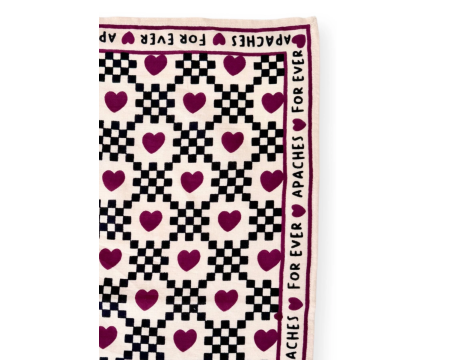Big foulard Latika Amor Macadamia APACHES