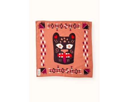 Small foulard Manika Rajah Rust APACHES