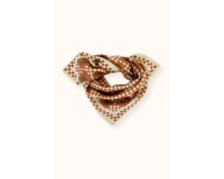 Small foulard Manika Tigro Rust APACHES