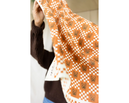 Small foulard Manika Tigro Rust APACHES