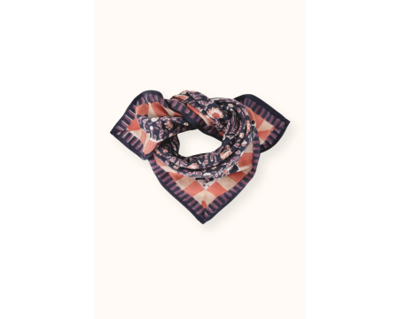 Small foulard Manika Cactus Navy APACHES