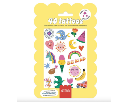 Pochette de tattoos California Dream LA PETITE EPICERIE
