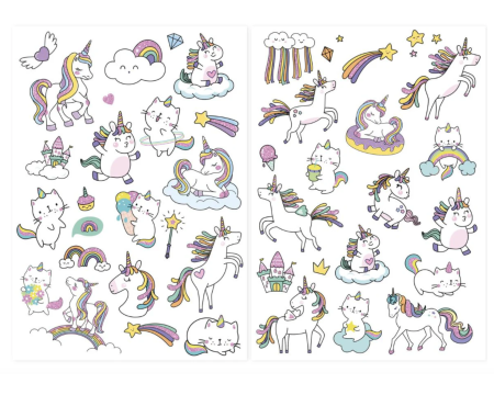 Pochette de tattoos Licorne LA PETITE EPICERIE