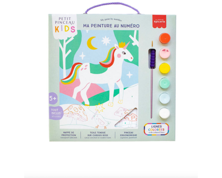 Petit pinceau kids Licorne et Piou LA PETITE EPICERIE