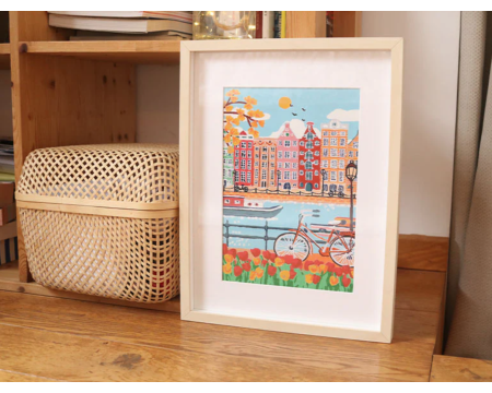 Coffret peinture - Petit Pinceau - Amsterdam par Nidhi Kachhadiya