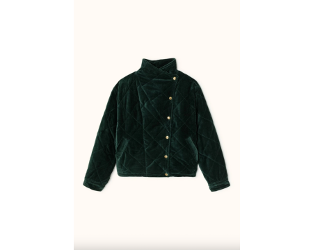 Veste Kapur Velours Lisse Forest