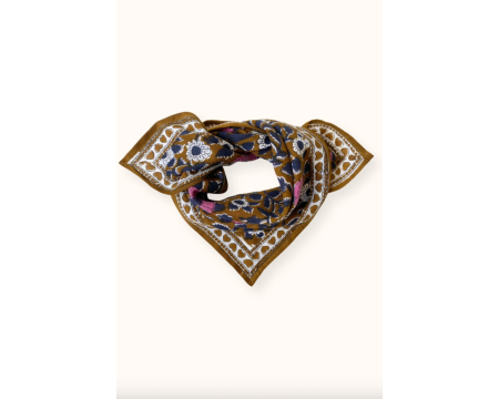 Small foulard Manika Coeur Tapenade APACHES