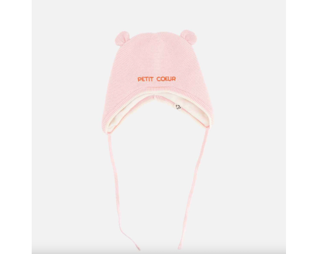 Bonnet bébé Petit Coeur CHAMAYE