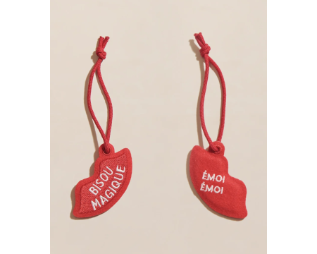 Le porte-clés émoi émoi - Bisou magique