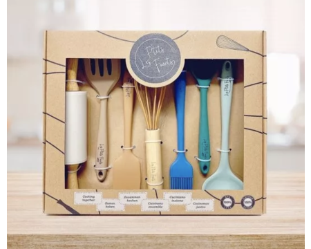 Coffret d'ustensiles de cuisine pour enfant