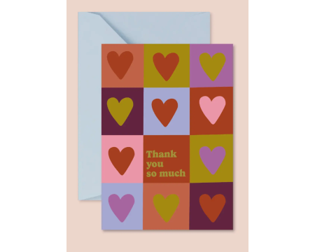 Carte postale Thank you so much MA PETITE VIE