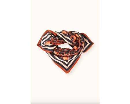 Small foulard Manika Rosa Bombay