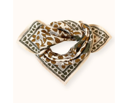 Small foulard Manika Coeur Macadamia