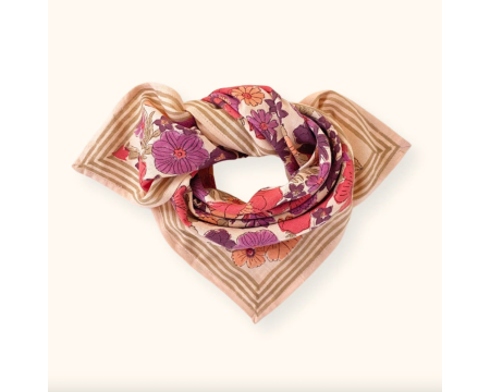 Small foulard Manika Joy Macadamia