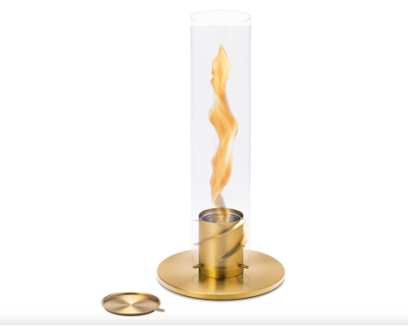 Cheminée de table Spin 90 Gold - Doré