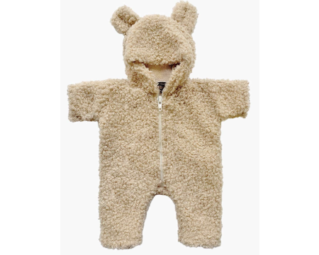 Combinaison Winnie beige pour poupées Babies MINIKANE